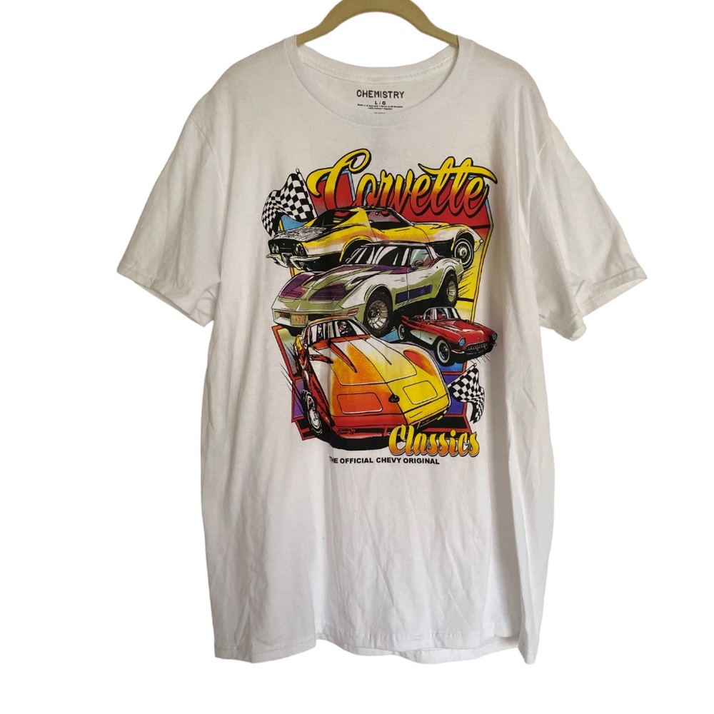 Corvette T-shirt, Vintage screen